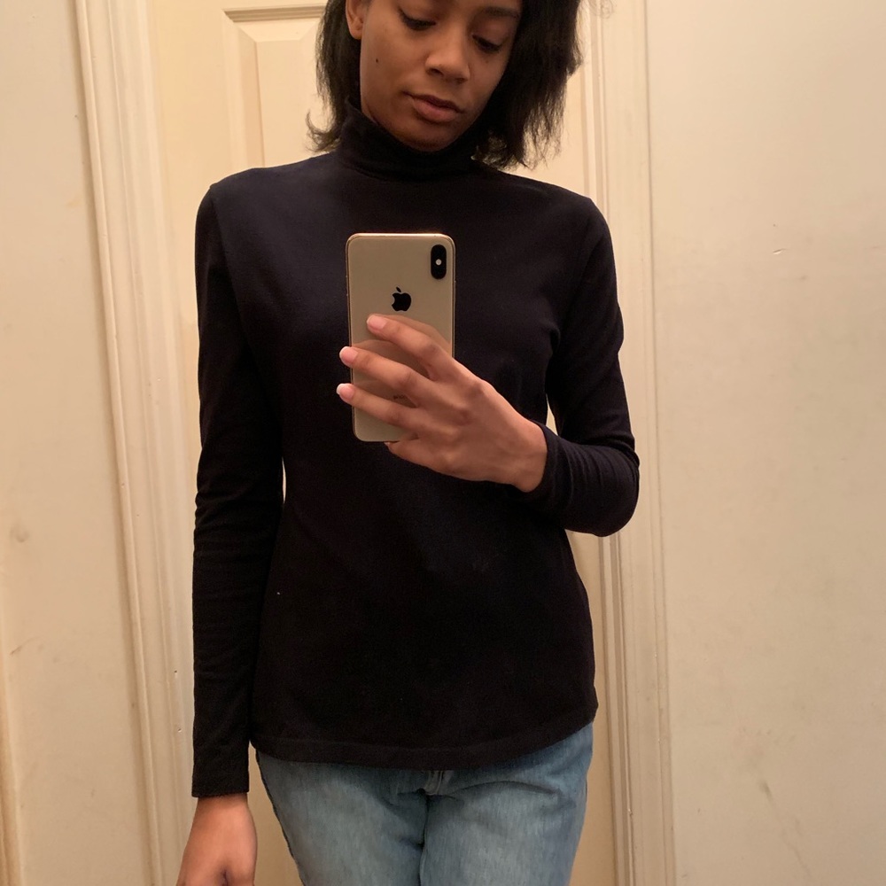 Classic Black Turtleneck